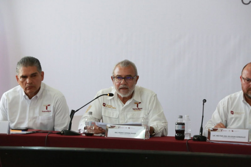 Garantiza gobierno Américo Villarreal obra pública para los 43 municipios de Tamaulipas