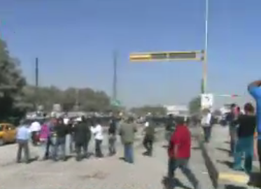 Registran enfretamientos en Coahuila en protestas por gasolinazo