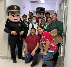 Guardia Estatal convive con niñez de ejidos, hospital y casa hogar