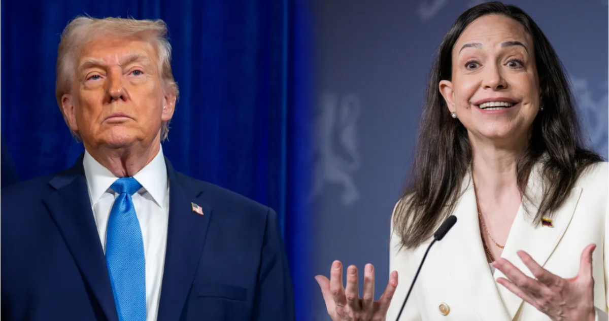 Trump recibirá a María Corina Machado en la Casa Blanca