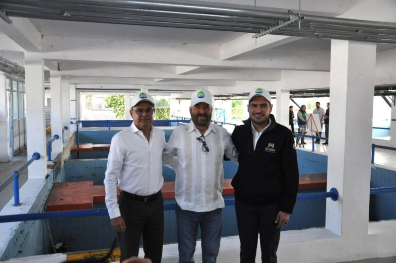 Supervisa SRHDS avances en la rehabilitación de la Planta Potabilizadora Número 1 de Matamoros