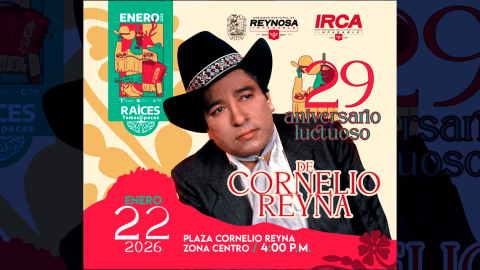 Honra Gobierno de Carlos Peña Ortiz la memoria de Cornelio Reyna