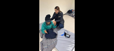 Ante bajas temperaturas, DIF-Reynosa brinda atención integral en albergue