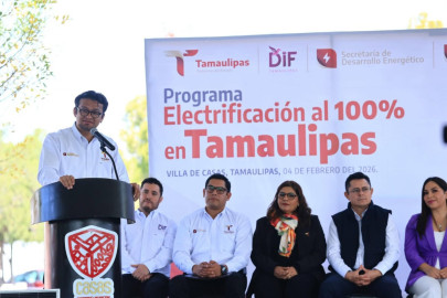 Arranca el Programa de Electrificación al 100% en Tamaulipas