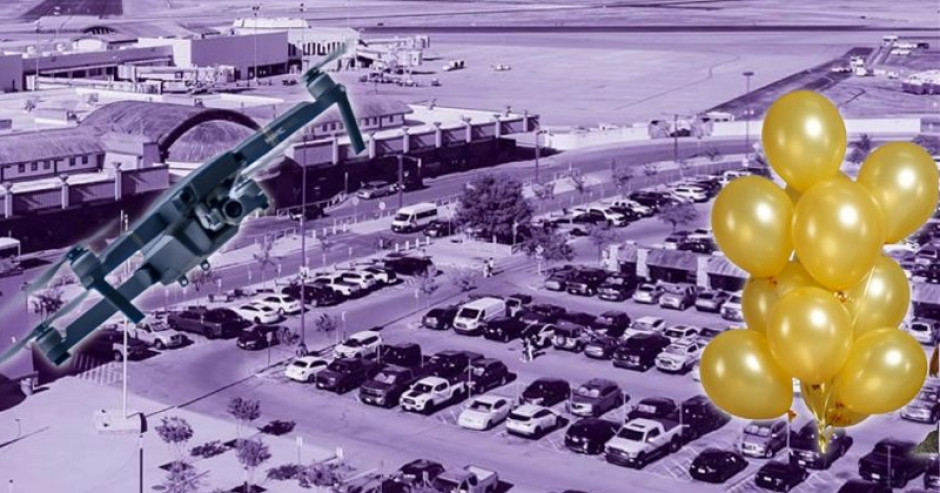 Cierre de espacio aéreo en Texas fue por un globo; Confirmo García Harfuch