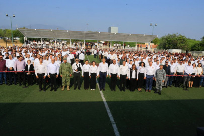 Construye Tamaulipas canchas y espacios deportivos para el Mundial Social