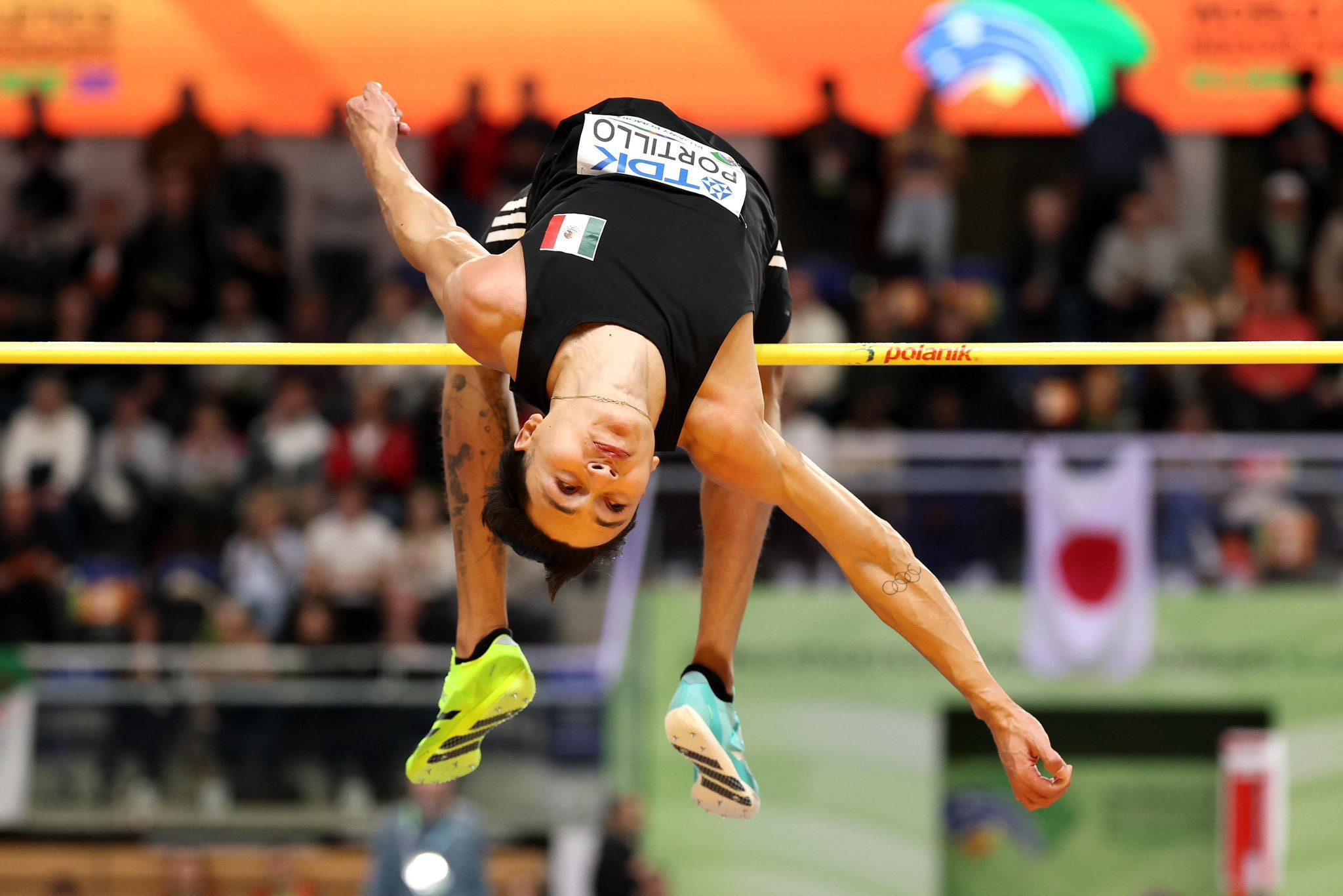 Erick Portillo gana plata y hace historia para México en Mundial de Atletismo en pista cubierta