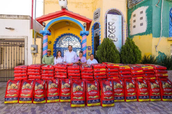 Entregó Carlos Peña Ortiz más de 2 Toneladas de alimento para mascotas