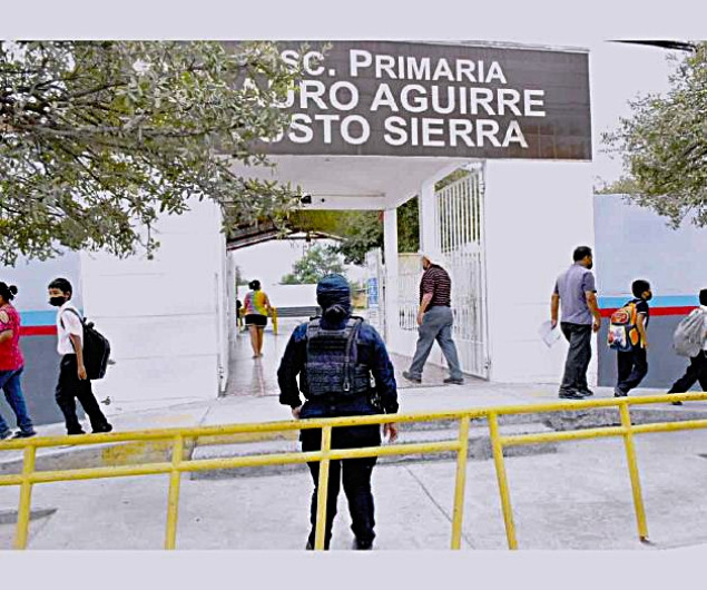 Retoma escuela primaria “Lauro Aguirre” de Reynosa actividades normales tras incidencia