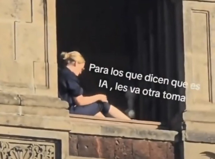 Sheinbaum confirma mujer se "asoleó" en Palacio Nacional, ya fue sancionada