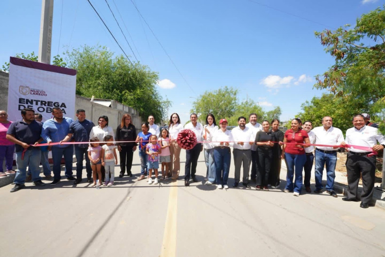 Gobierno Municipal transforma vialidades al poniente de Nuevo Laredo con obras del Ramo 33