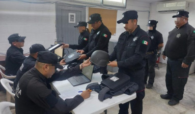 Entrega SSPT equipo táctico a Guardia Estatal en Ciudad Victoria y Tula