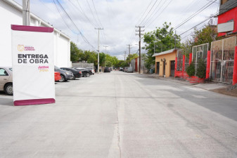Gobierno municipal consolida transformación urbana con pavimentación y drenaje sanitario en colonia Hipódromo
