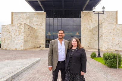 Recibió Carlos Peña Ortiz a la Cónsul estadounidense Mary Virginia Hantsch