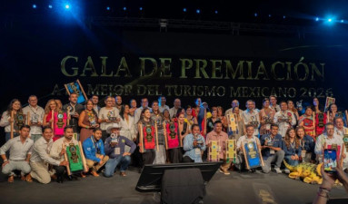 Tamaulipas recibe Presea al Mérito Turístico en el Tianguis Turístico 2026