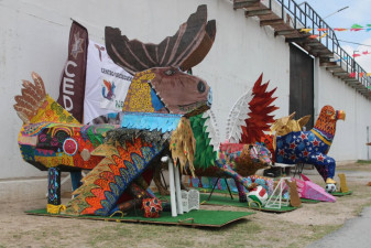 Participan CEDES Matamoros y Altamira en convocatoria nacional de elaboración de alebrijes mundialistas