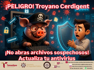 SSPT alerta sobre el troyano “Cerdigent”