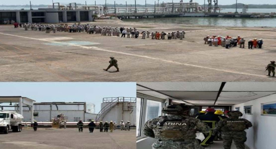 Se suman instalaciones de Pemex al Primer Simulacro Nacional 2026