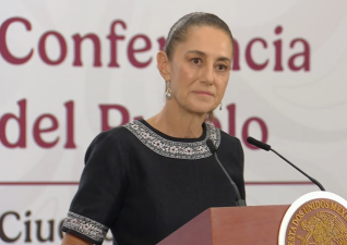Si tiene pruebas, que las presente y presente su denuncia; Sjheinbaum a Mario López