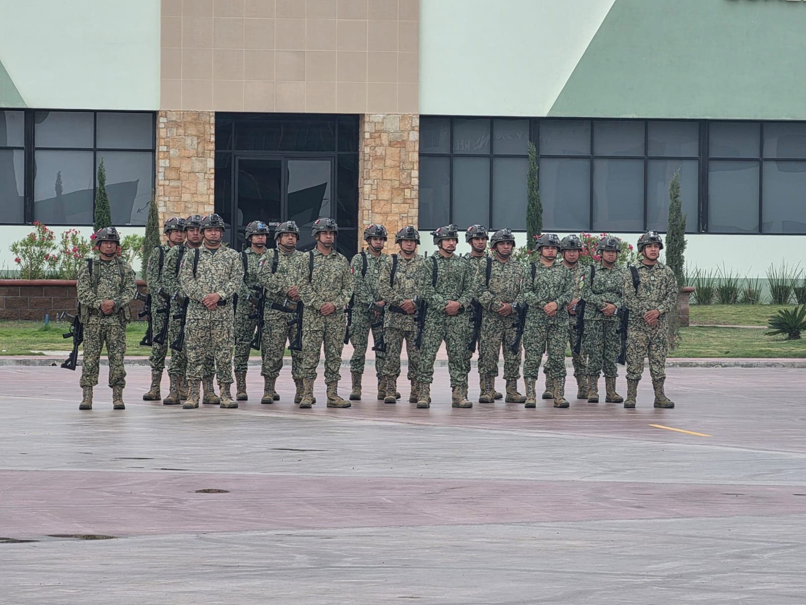 Concluye con éxito el adiestramiento del SMN en Nuevo Laredo
