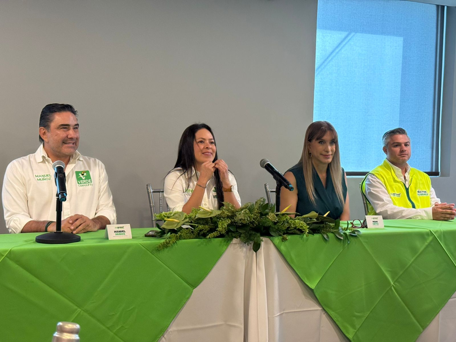 Inauguró Karen Castrejón, líder nacional del Partido Verde la Casa de Atención Ciudadana de Maki Ortiz