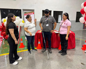 Promueve DIF-Reynosa la inclusión social en empresas con actividad “Te Presto Mis Zapatos"