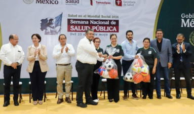 Tamaulipas intensifica la prevención con más de 123 mil acciones en la Semana Nacional de Salud Pública 2026