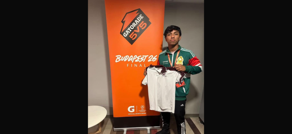 De Reynosa a Hungría: Ian Giuseppe representará a México en final internacional