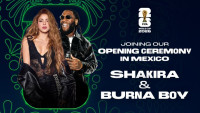 Shakira y Burna Boy encabezarán la inauguración del Mundial 2026 en Ciudad de México