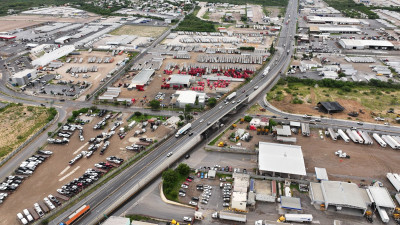 Alcaldesa Carmen Lilia Canturosas entrega modernización del bulevar Aeropuerto y fortalece el corredor logístico de Nuevo Laredo