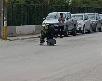 Se suma Guardia Estatal a simulacro de respuesta y neutralización de artefacto explosivo