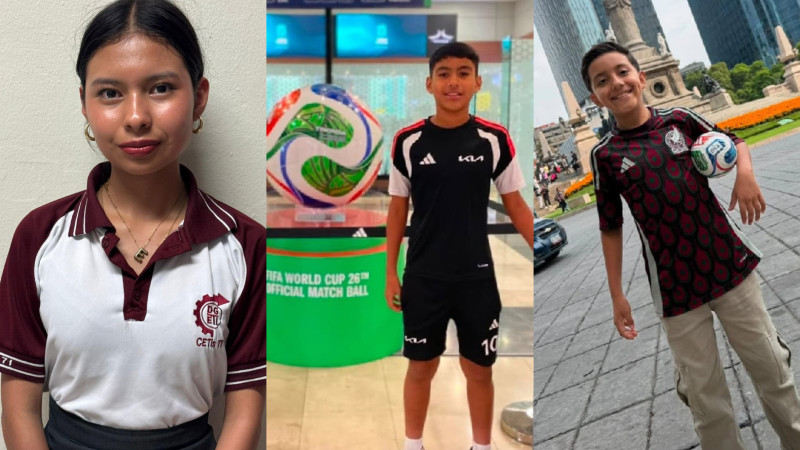 Estudiantes de Tamaulipas participan en la Copa Mundial de la FIFA 2026