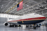 Trump presenta el nuevo Air Force One en Maryland