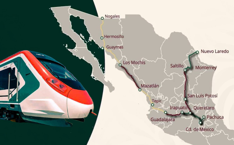 Aceleran construcción de nuevos trenes de pasajeros Saltillo–Nuevo Laredo