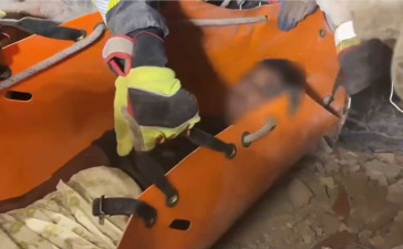 Ejército Mexicano rescata con vida a un niño de 11 años tras el terremoto en Venezuela