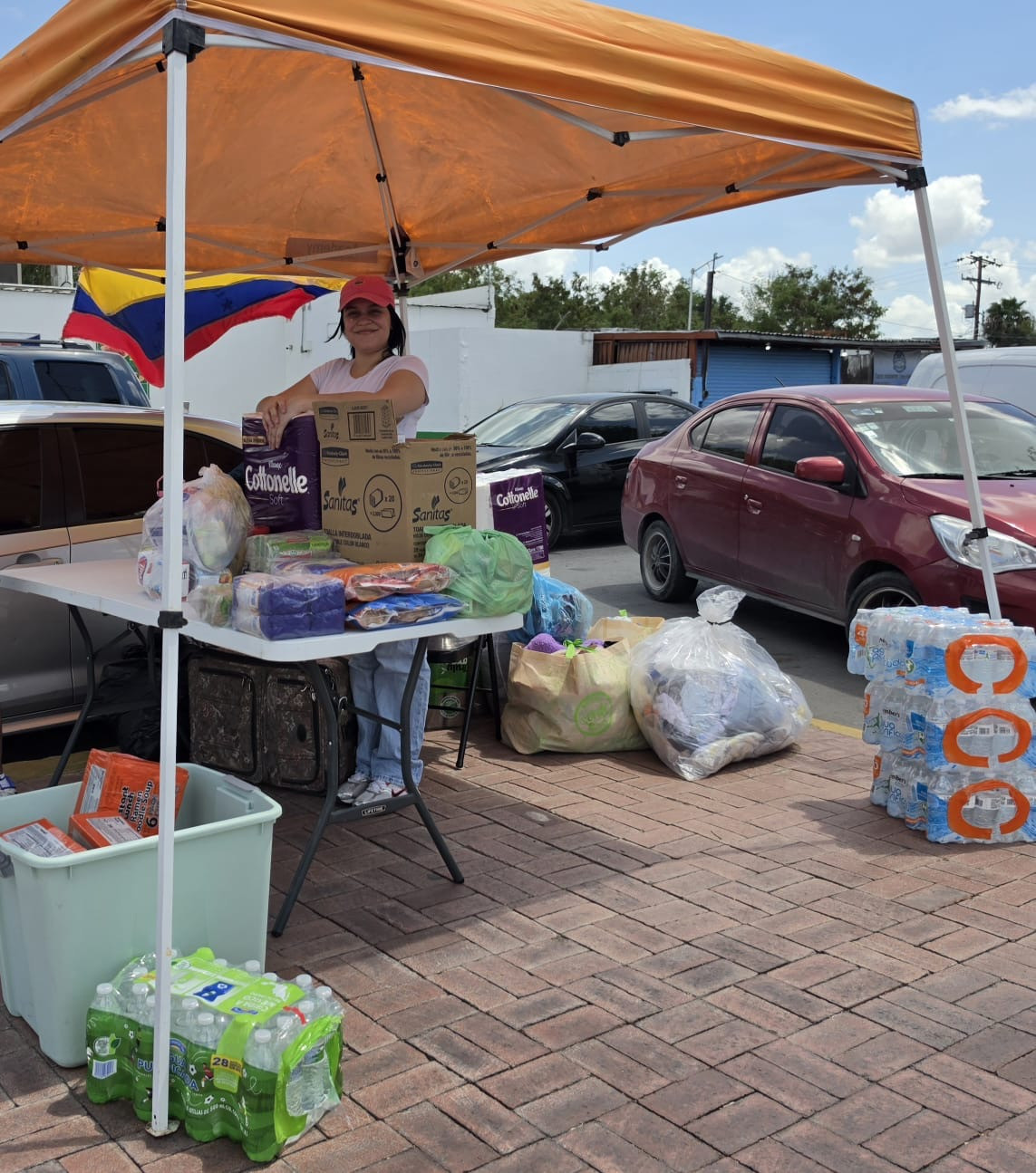 Realizan colecta en Nuevo Laredo para damnificados por sismos en Venezuela