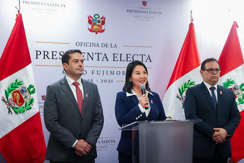 Keiko Fujimori es declarada presidenta electa de Perú