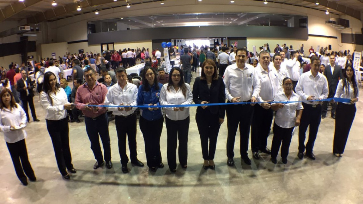Inauguran la 5ª feria nacional del empleo en Matamoros 