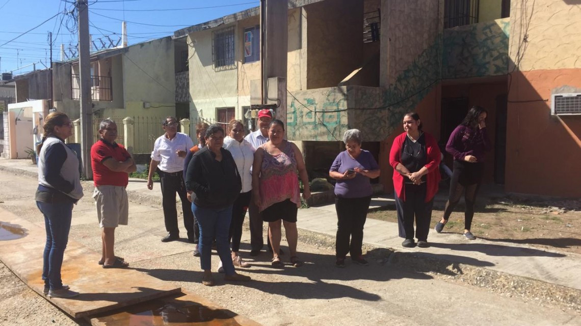 Rechazan vecinos construcción de subestación eléctrica de CFE