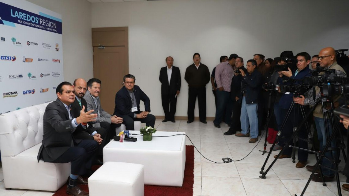 Reafirman los dos Laredos el impulso al desarrollo industrial de esta frontera