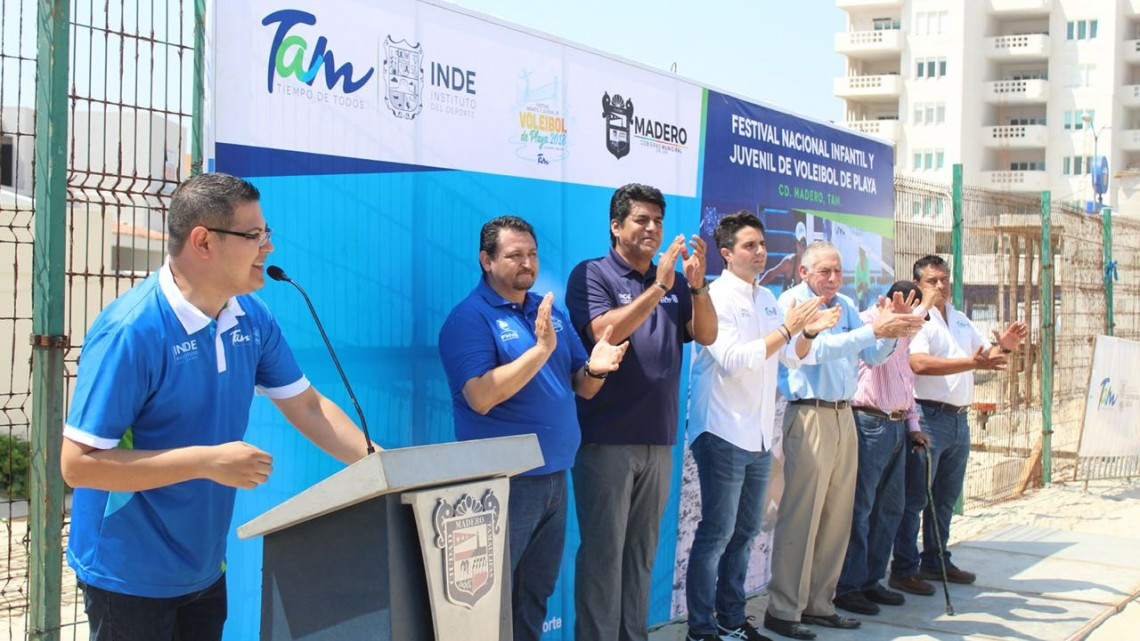 Tamaulipas rompe récord de participaron en el Festival Nacional de voleibol de playa