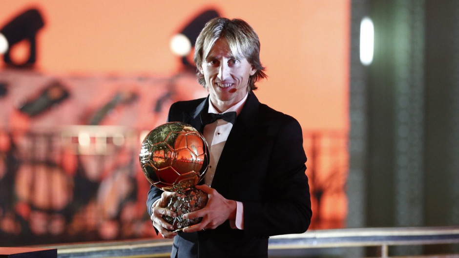 Así felicitaron en el Madrid a Modric por el Balón de Oro