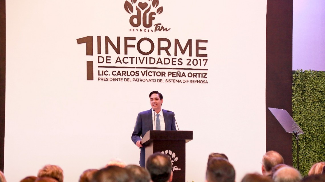 Presenta DIF Reynosa Primer Informe de Actividades 2017