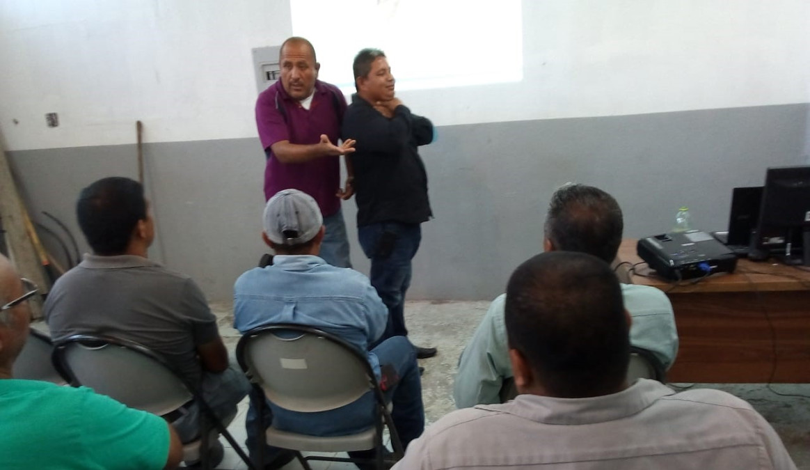 Capacitación “Tratamiento de urgencia” en COMAPA