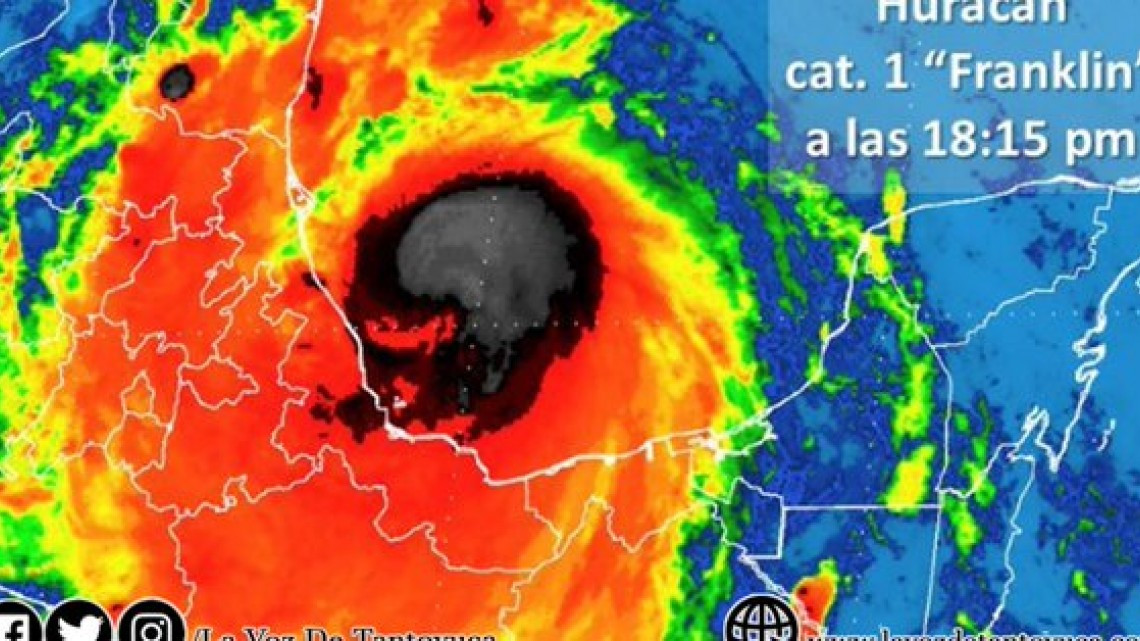 Espera Veracruz ingreso de 'Franklin' en cuestión de minutos