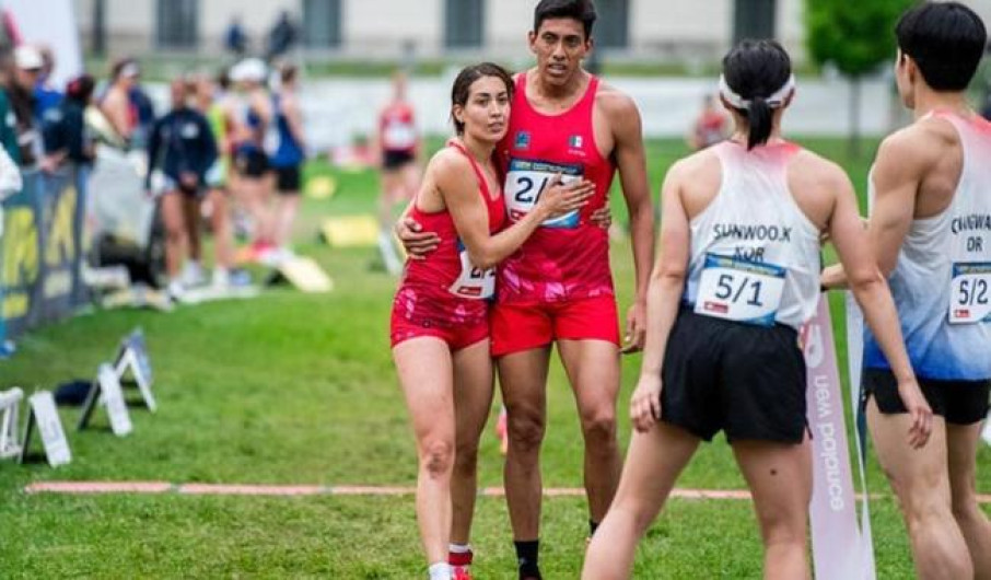 Mariana Arceo y Manuel Padilla consiguen plata en Copa del Mundo de Pentatlón Moderno