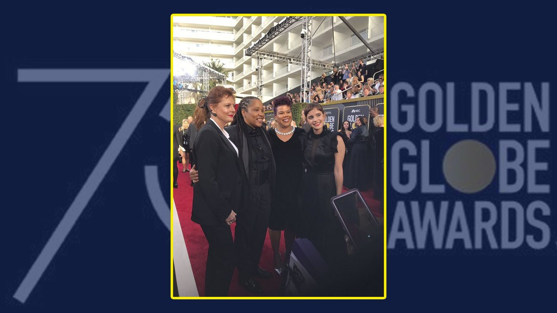 Así lucieron los famosos en los Golden Globe Awards 2018