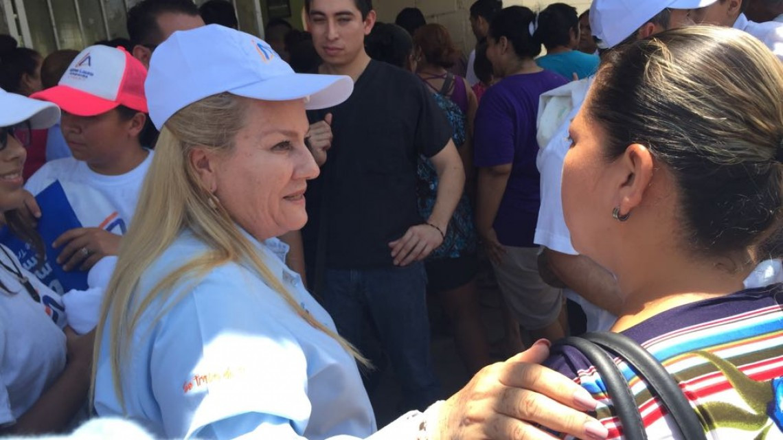 Bienestar para las familias, compromiso principal de Alma Laura Amparán