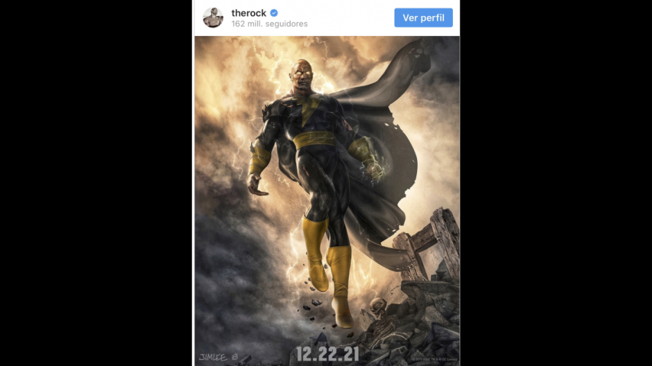 'La Roca' se convertirá en superhéroe de DC Comics