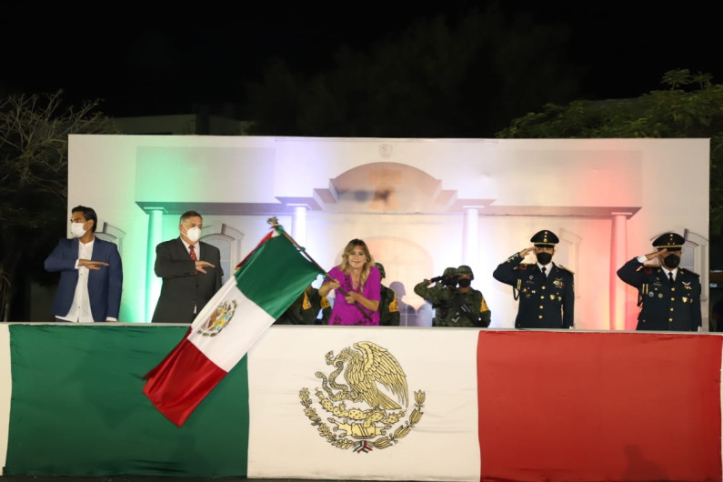 Celebran reynosenses el Grito de Independencia 